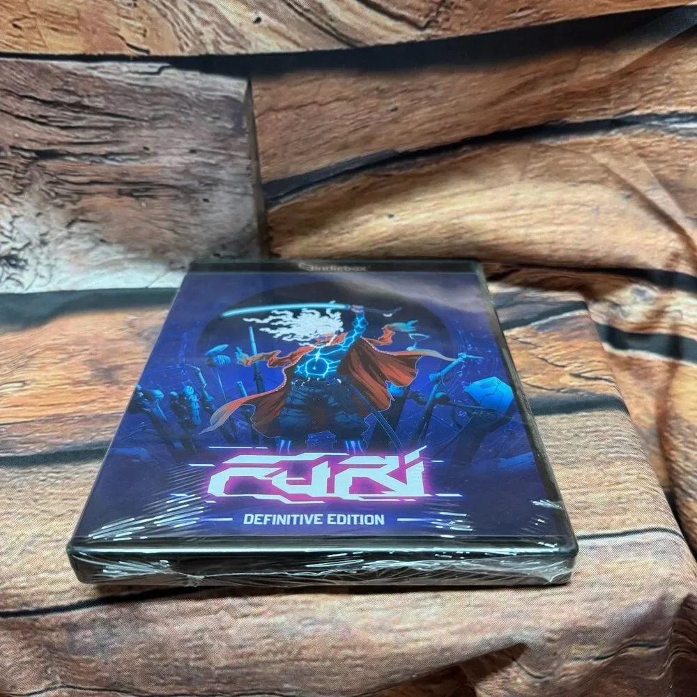 Furi Definitive Edition PC Video Game IndieBox DLC Soundtrack Sticker